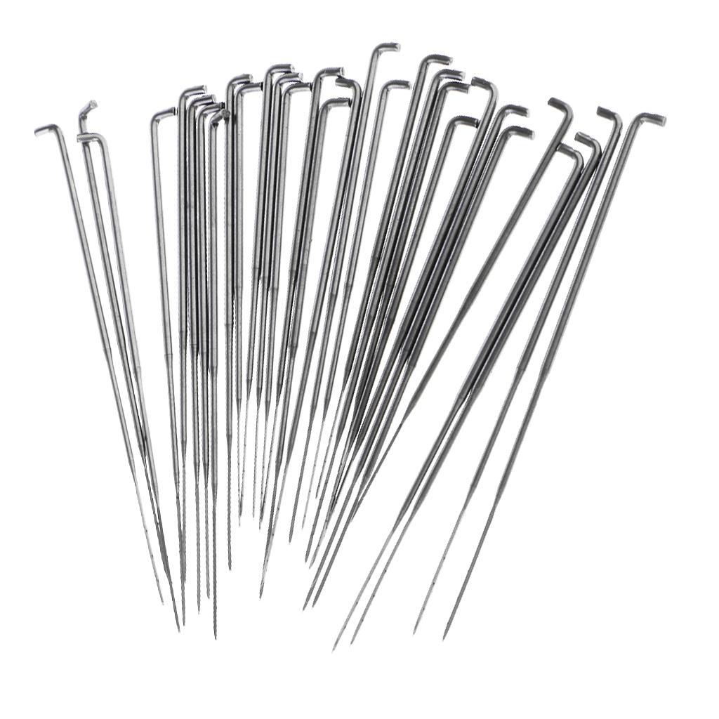30 Pieces Mixed Sizes Felting Needles Wool Pin DIY Craft For Wool Felt Kit Embroidery Craft
