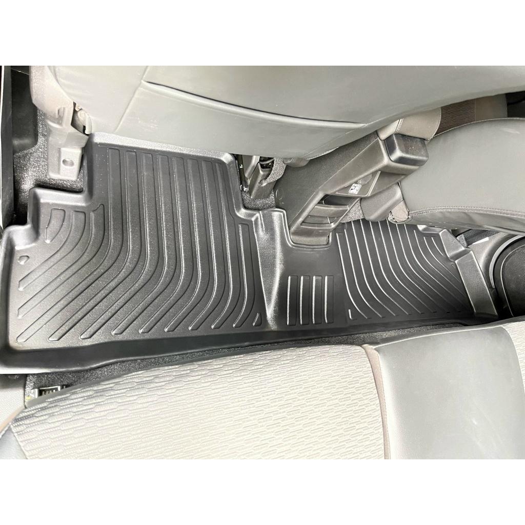 Thảm lót sàn xe ô tô Suzuki XL7 ( 3 hàng ghế) Nhãn hiệu Macsim chất liệu nhựa TPV cao cấp màu đen