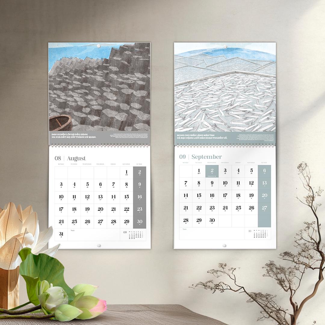 Lịch Treo Tường 2026 - Việt Nam Sắc Màu - SDstationery 2026-SD