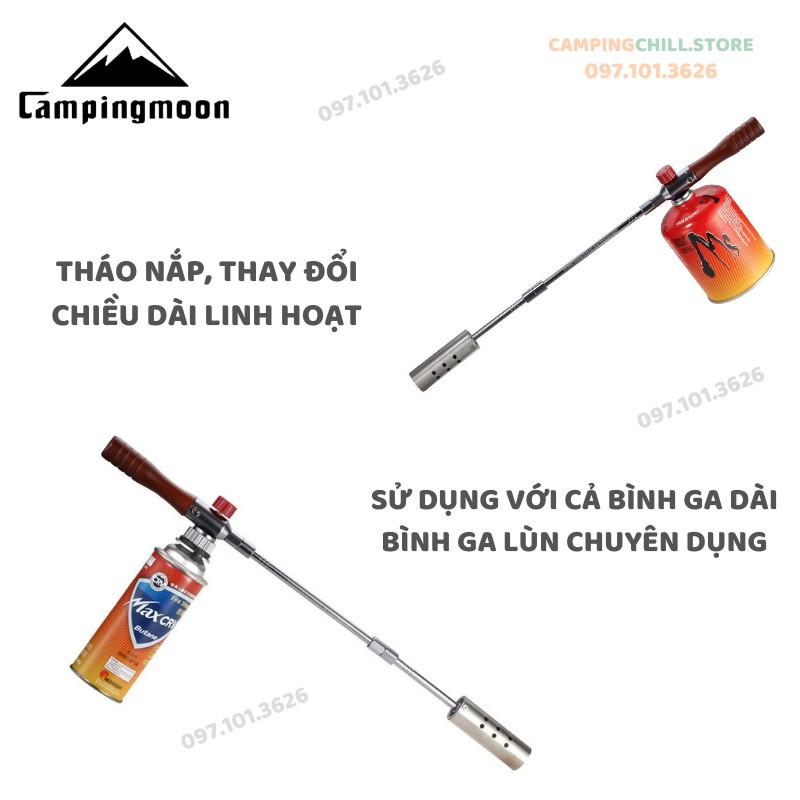 KHÒ GA DÃ NGOẠI CẮM TRẠI CAMPINGMOON 12000KCAL MT-3955 (đã kèm đánh lửa I-1010)