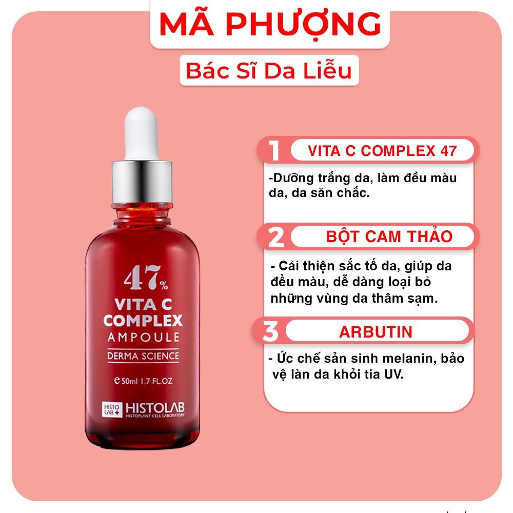 Hình ảnh Tinh chất trắng da Histolab Vita C Complex Ampoule 47% - Bác sĩ Mã Phượng