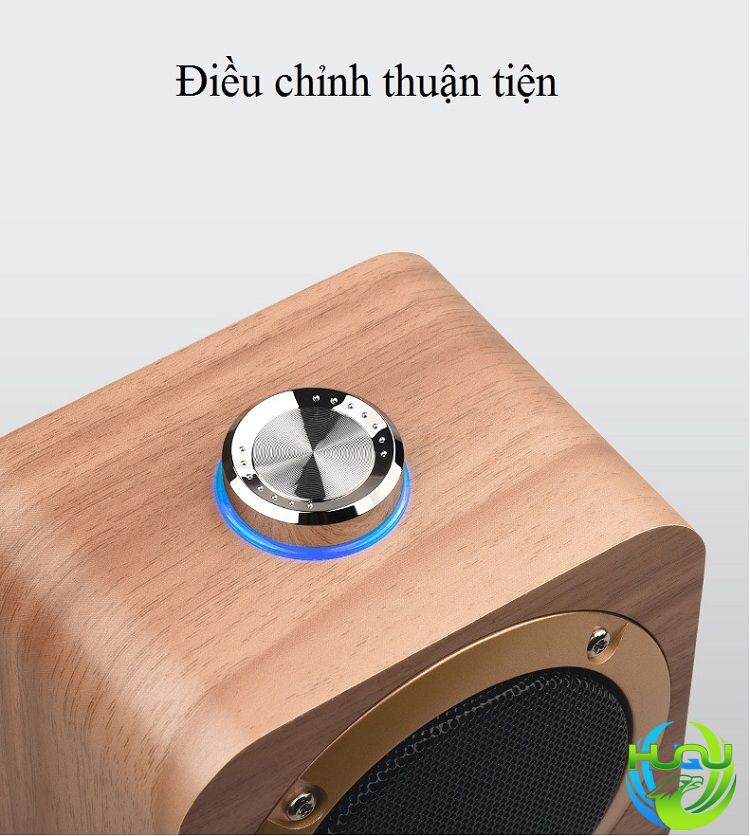 Loa Bluetooth Xách Tay Mini Huqu HQ-Q1B-Âm Thanh Chân Thực-Hàng Chính Hãng 