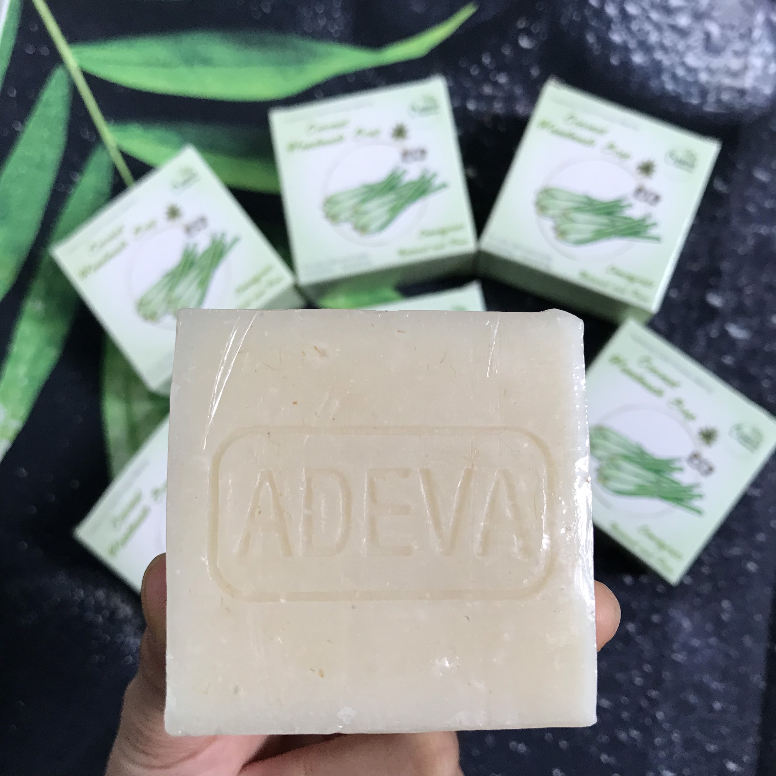 Xà phòng handmade Sả - Set 6 soap Adeva Naturals