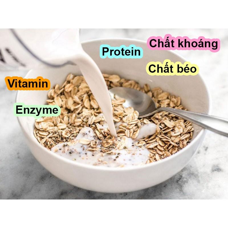 Ngũ cốc hỗn hợp hữu cơ cán dẹp MARKAL 500g