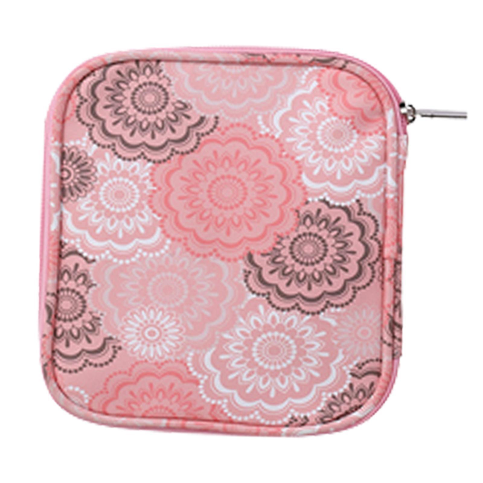 Knitting Storage Bag Knitting Bag Sturdy Travel for Scissors with Zipper Storage Bag Rectangle Crochet Bag Crochet Hook Case