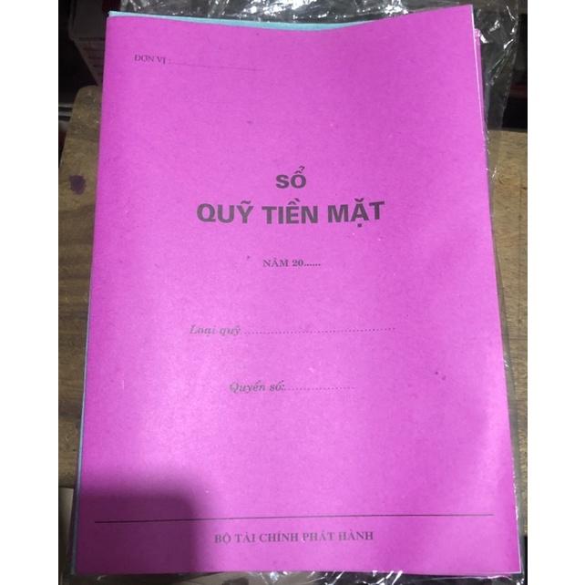 Sổ quỹ Tiền mặt