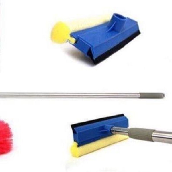 [KoSuyTu] Chổi Quét Trần Inox Đặc 3 Trong 1 - Quét Trần, Lau Trần Lau Tường, Phơi Quần Áo