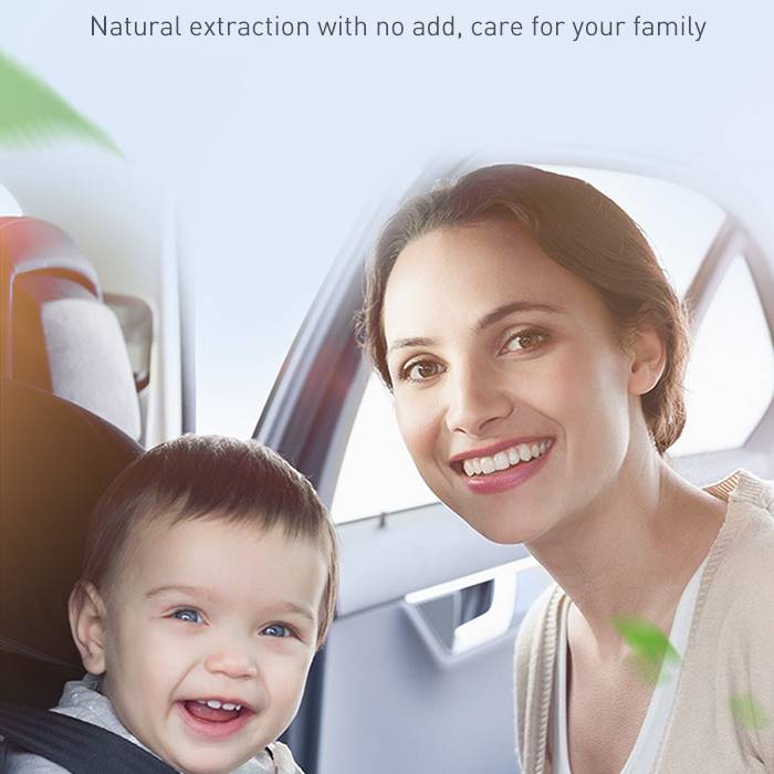 Bộ khuếch tán khử mùi không khí tặng kèm nước hoa khô dùng cho xe hơi ô tô / để bàn hiệu Baseus Smile Aroma (Vật liệu Metal cao cấp, tặng kèm túi thơm, khử mùi hiệu quả) - hàng nhập khẩu