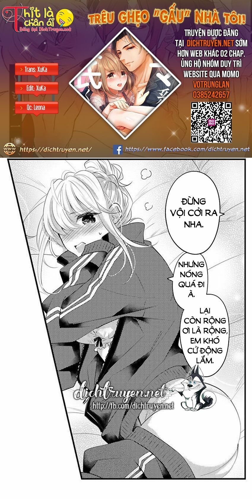 trêu ghẹo "gấu" nhà tôi! chapter 15 1