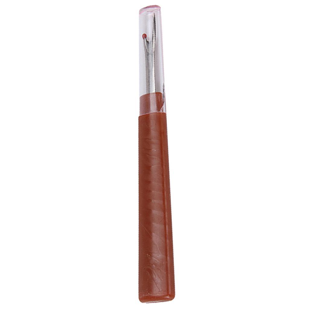 Brown Seam Ripper + Tomato Shape Pin Cushion Useful Sewing Tool