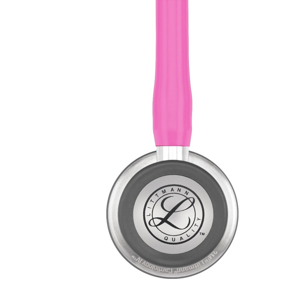Ống nghe y tế 3M Littmann Cardiology IV, mặt nghe có lớp phủ tiêu chuẩn, dây nghe màu hồng đậm, 27 inch, 6161 (OUS)