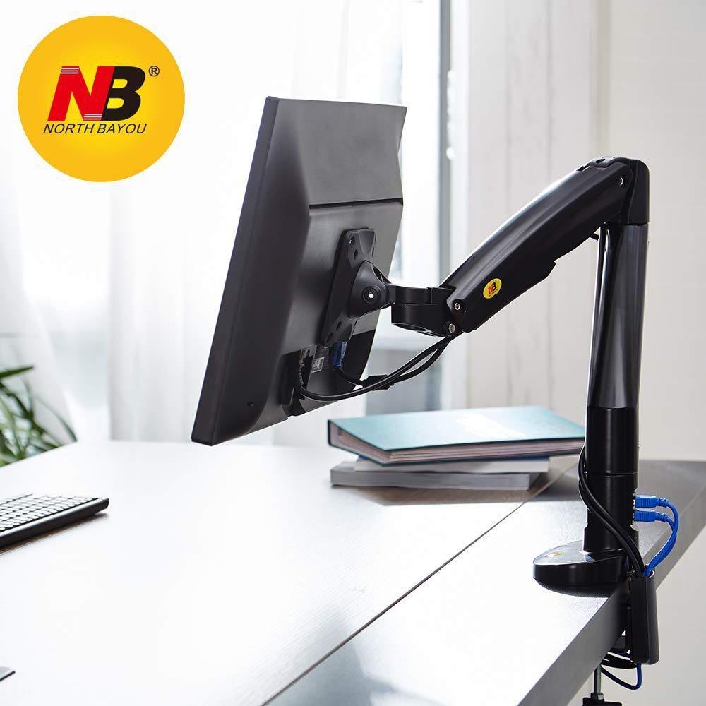 Arm màn hình máy tính NB F80 17 - 30 inch Giá treo màn hình - Tay nâng màn hình Xoay 360 độ Tải trọng 9Kg 2022