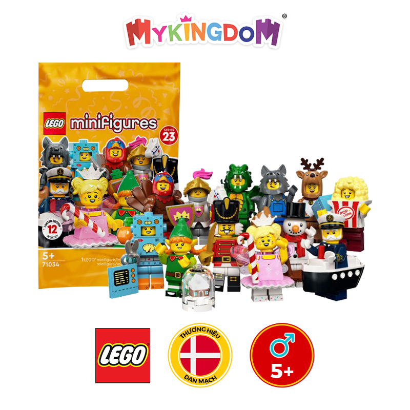 Đồ Chơi LEGO MINIFIGURES Nhân Vật Lego Số 23 71034 - Giao hàng ngẫu nhiên