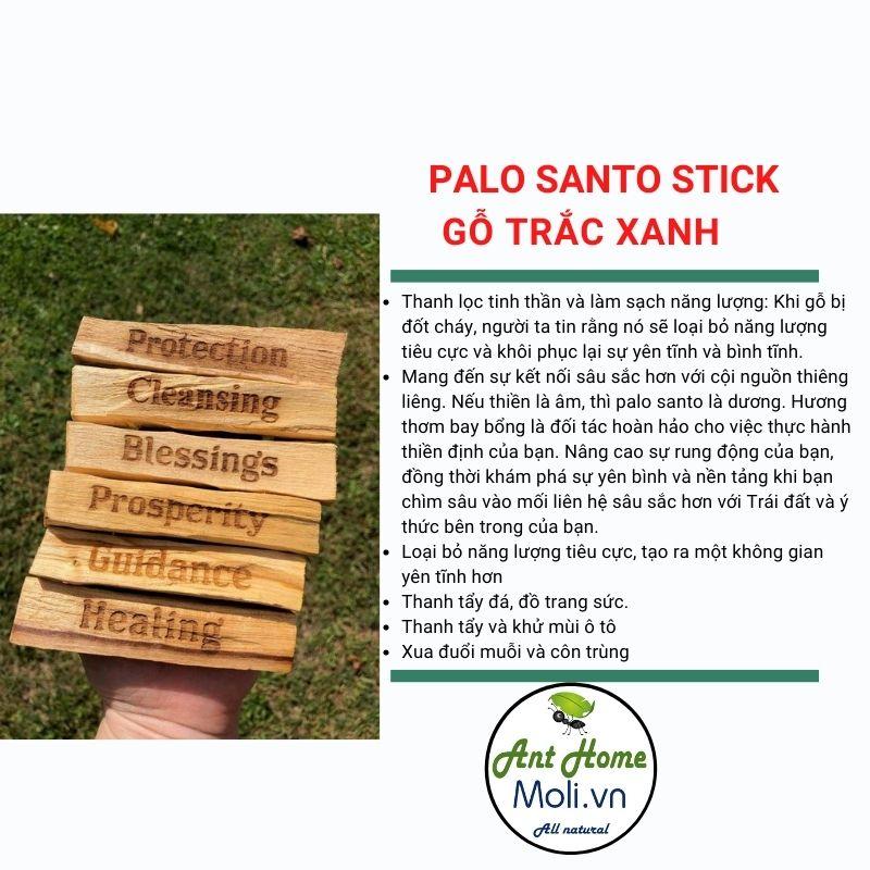 Sét 3 món xô thơm trắng + Palo santo + Cỏ ngọt sweetgrass thanh tẩy nhà cửa