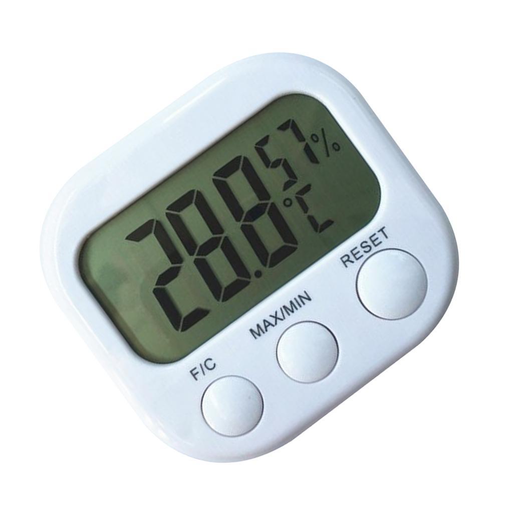 Digital Thermometer Indoor Hygrometer Humidity Meter Temperature Monitor