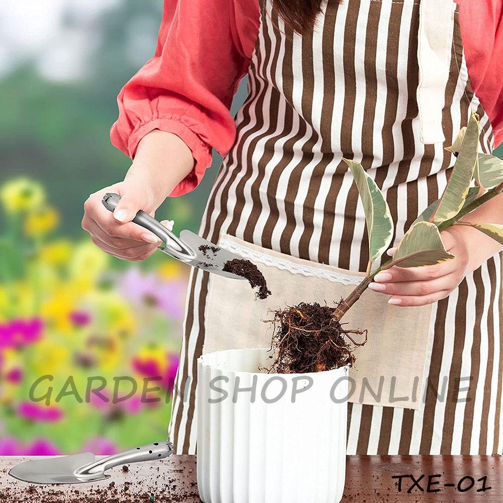 Xẻng làm vườn bằng sắt nhỏ gọn tiện lợi