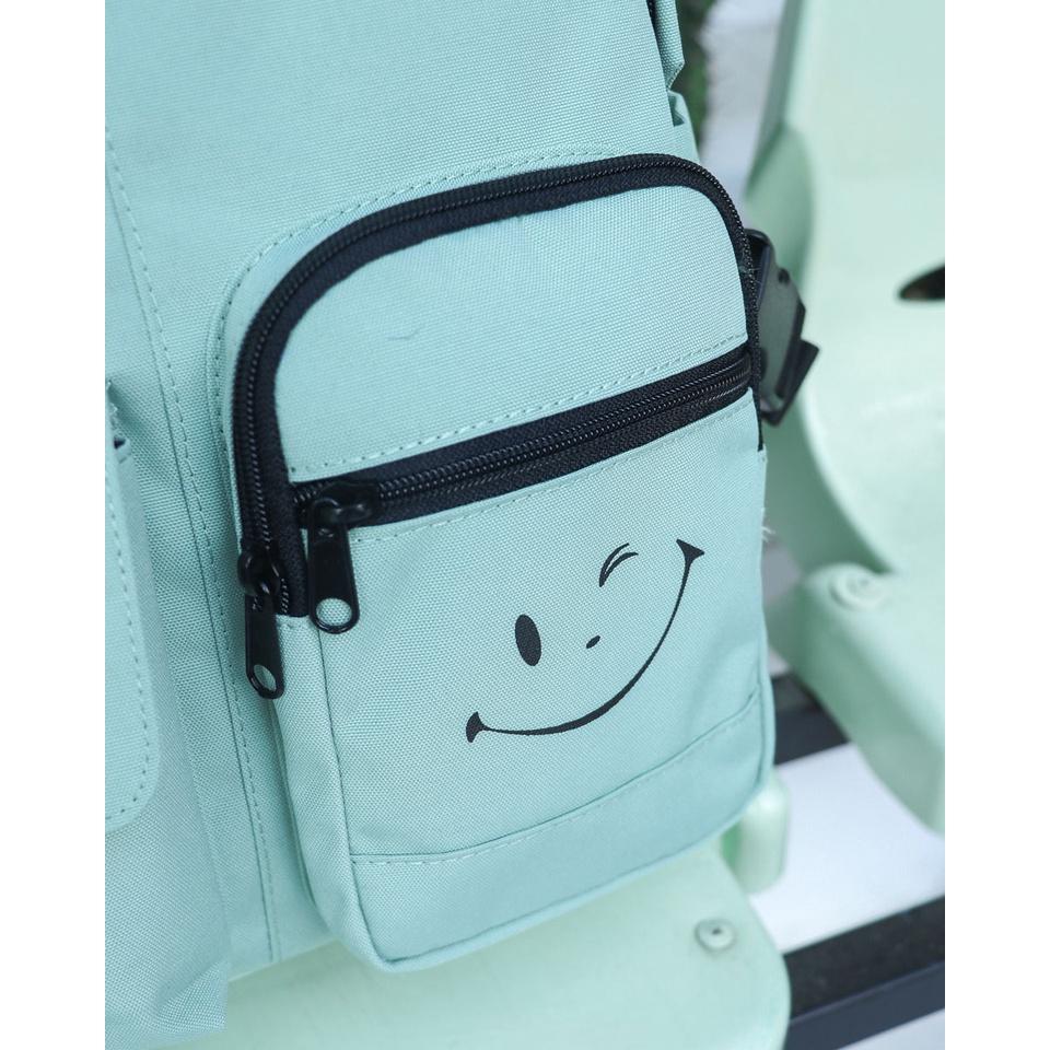Balo học sinh Unisex thời trang, tone màu pastel - BOM
