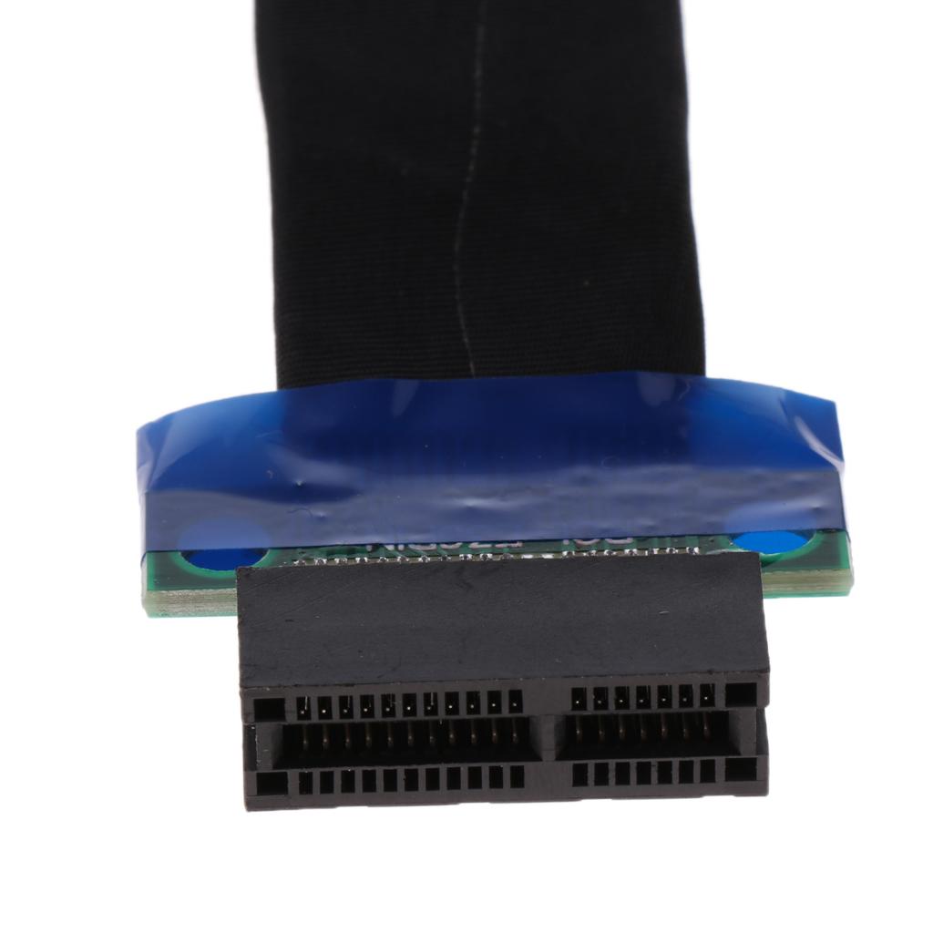 1 piece 1X Slot Riser Card Extension Ribbon Relocate Cable