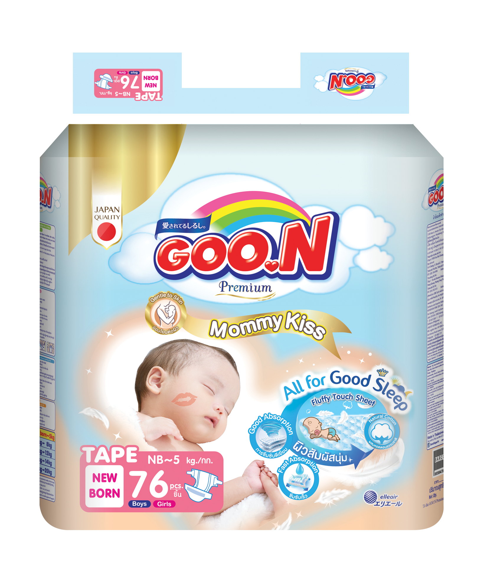 TÃ DÁN GOON MOMMY KISS NB76, S72, M66