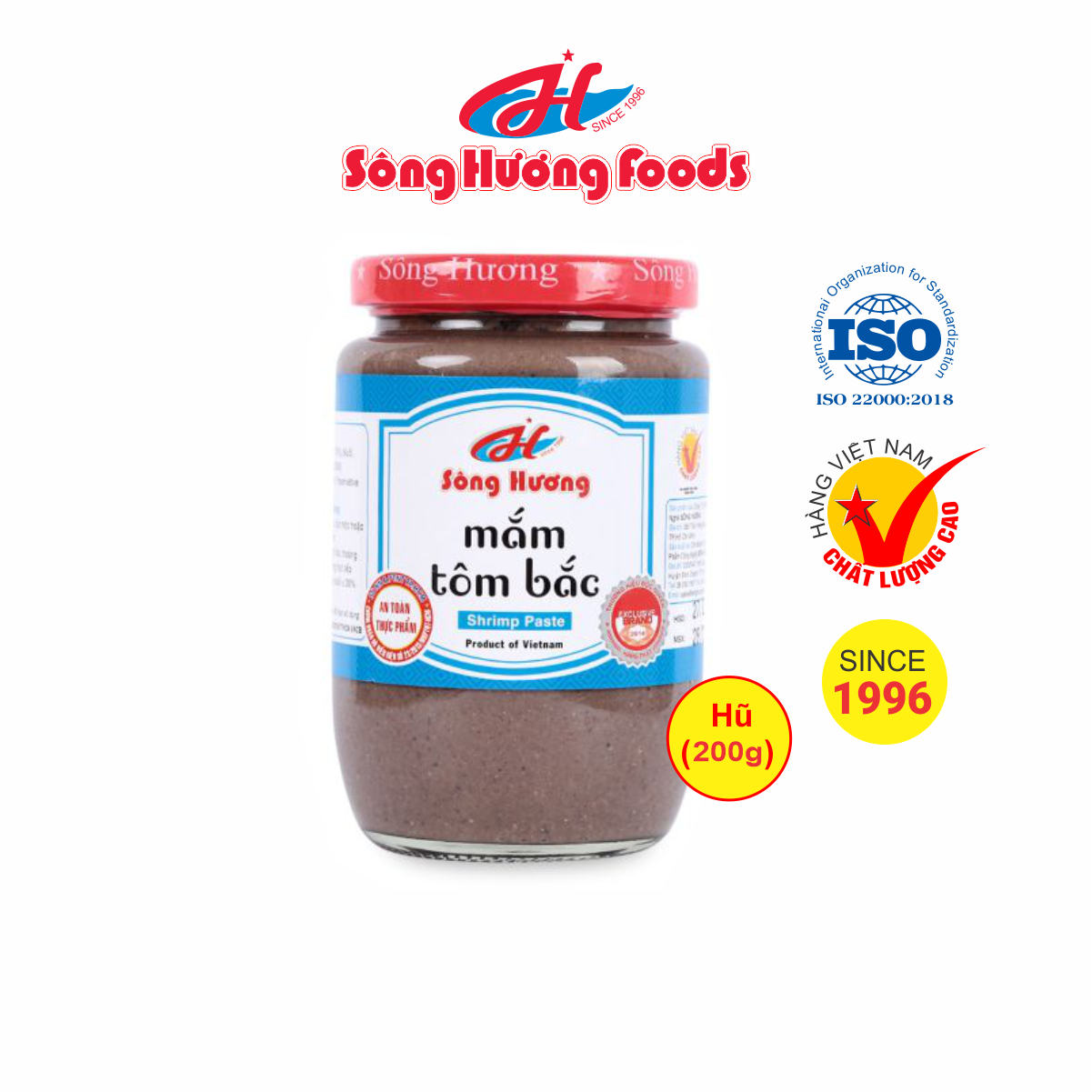 Mắm Tôm Bắc Sông Hương Foods Hũ 200g