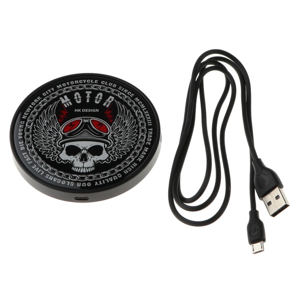 10W   Wireless Charger Dock with Breathing Light Effect for Smartphone