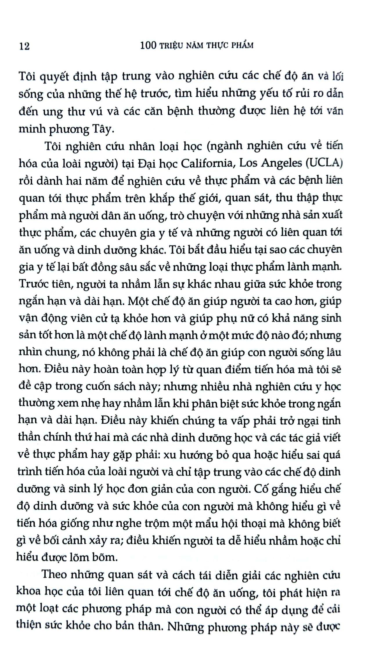100 Triệu Năm Thực Phẩm