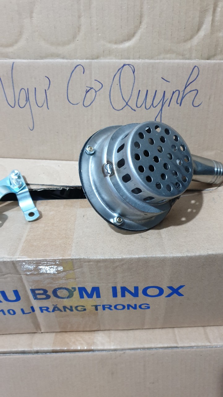 Đầu bơm nước INOX gắn máy cắt cỏ