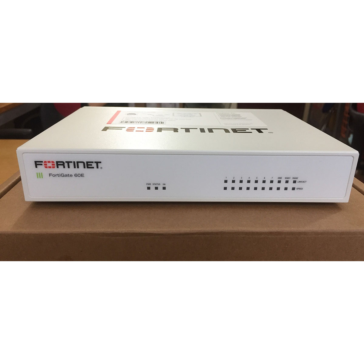 Tường lửa Firewall Fortinet FortiGate FG-60E 10x 1GE RJ45 ports - Hàng nhập khẩu