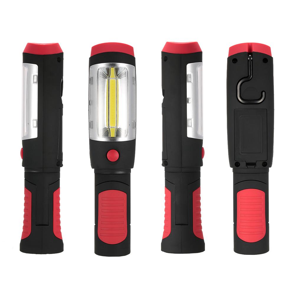 Đèn LED siêu sáng có giá đỡ từ tính Đèn pin dùng cho cắm trại ngoài trời