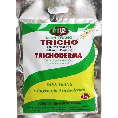 Chế Phẩm Men Vi Sinh Nấm Trichoderma Loại 1kg Điền Trang - Tricho 1000g Ủ Phân Bón Hữu Cơ Trồng Rau Sạch Bằng Đất Sạch