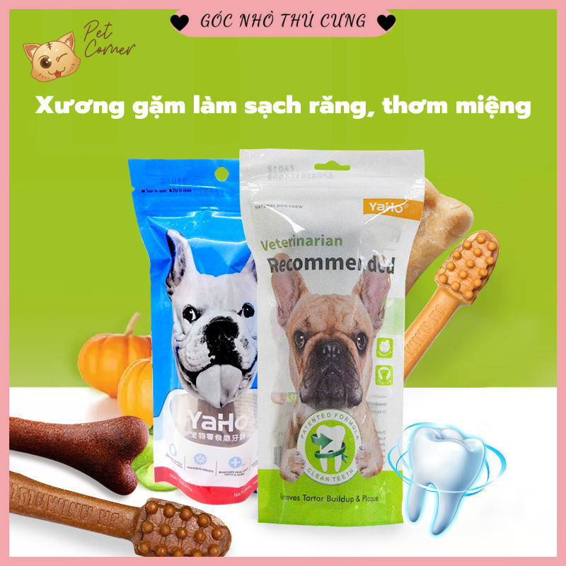 Xương gặm sạch răng, thơm miệng cho chó Yaho (19cm)