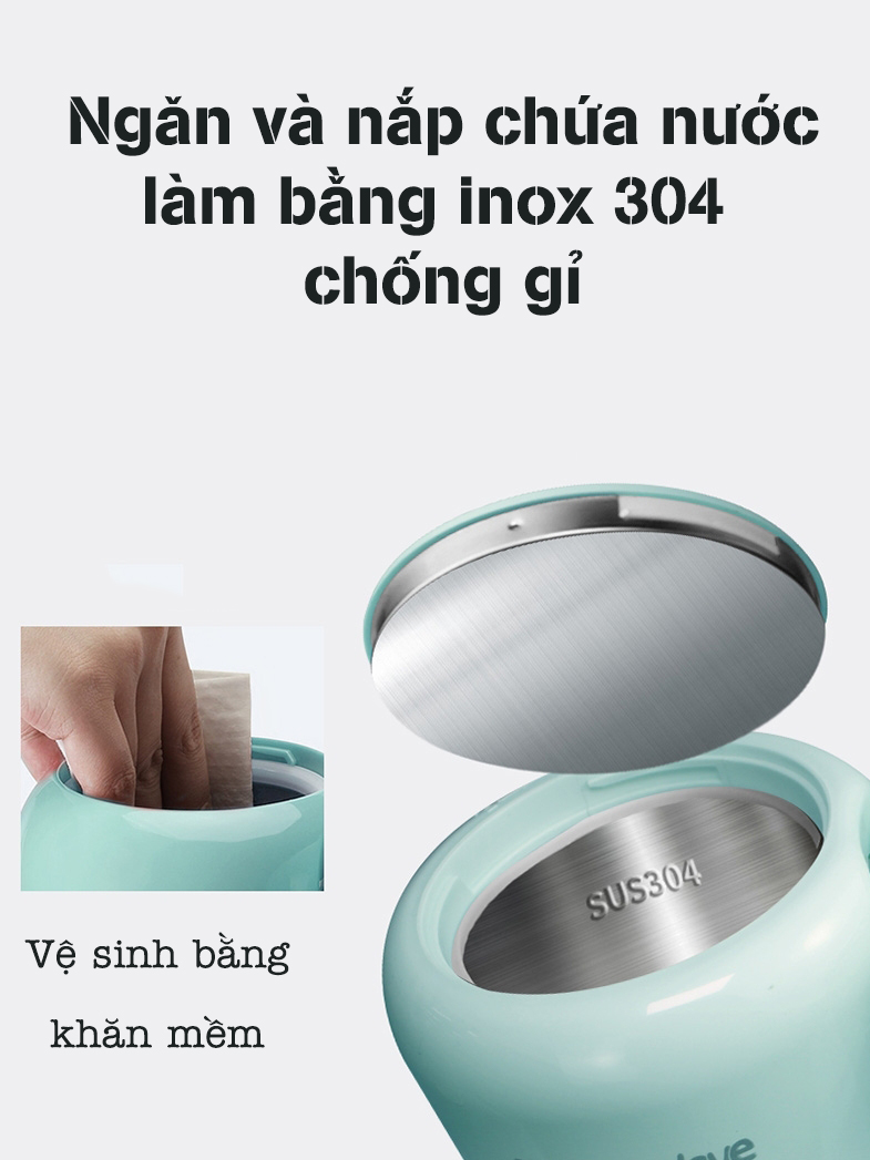 Máy xay hấp nghiền thức ăn, hâm sữa cho bé đa năng 7in1 tặng kèm máy xay đa nang nhỏ (hồng) - hàng chính hảng