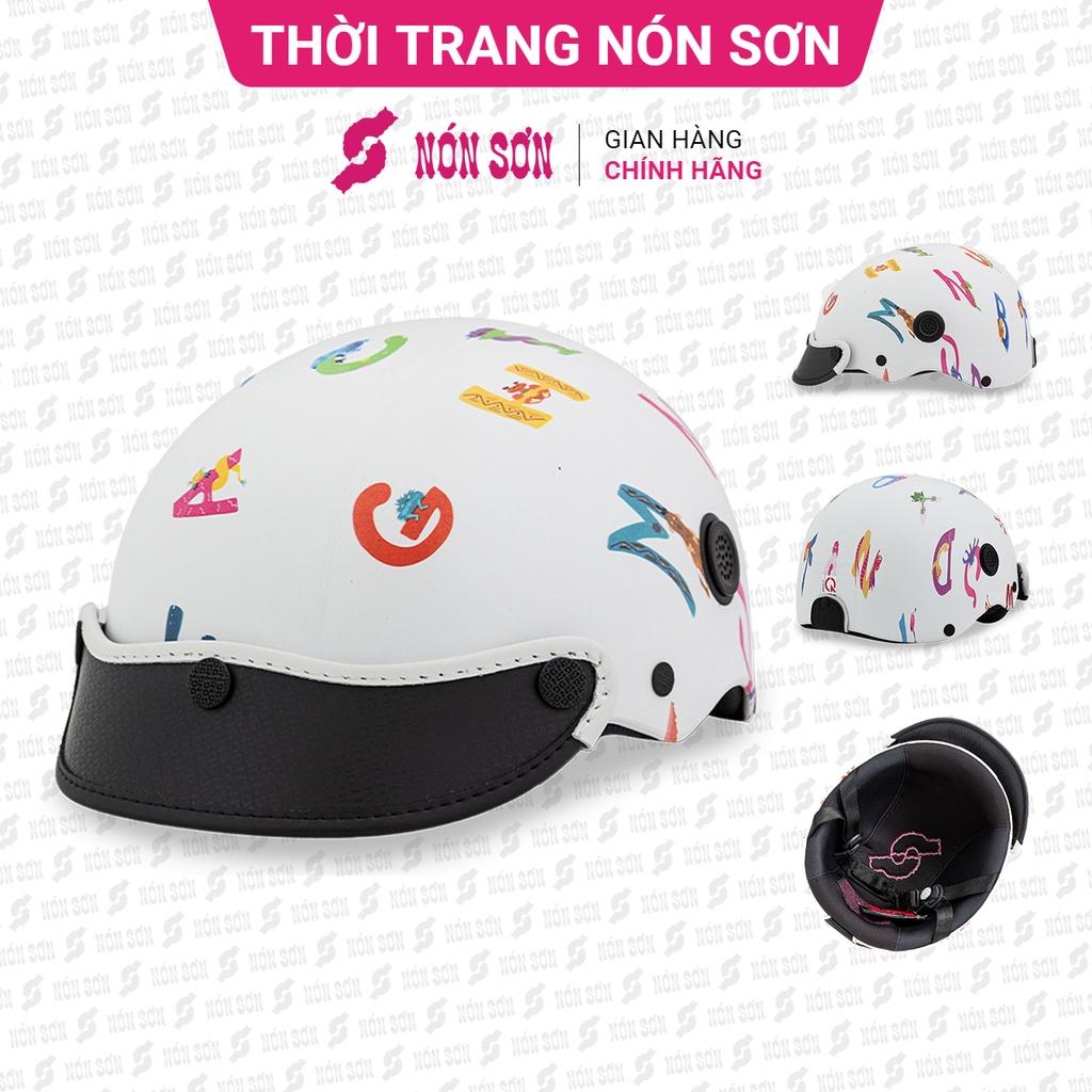 ƯU ĐÃI - Mũ bảo hiểm trẻ em lỗ thông gió phiên bản mới NÓN SƠN chính hãng PE-TR095