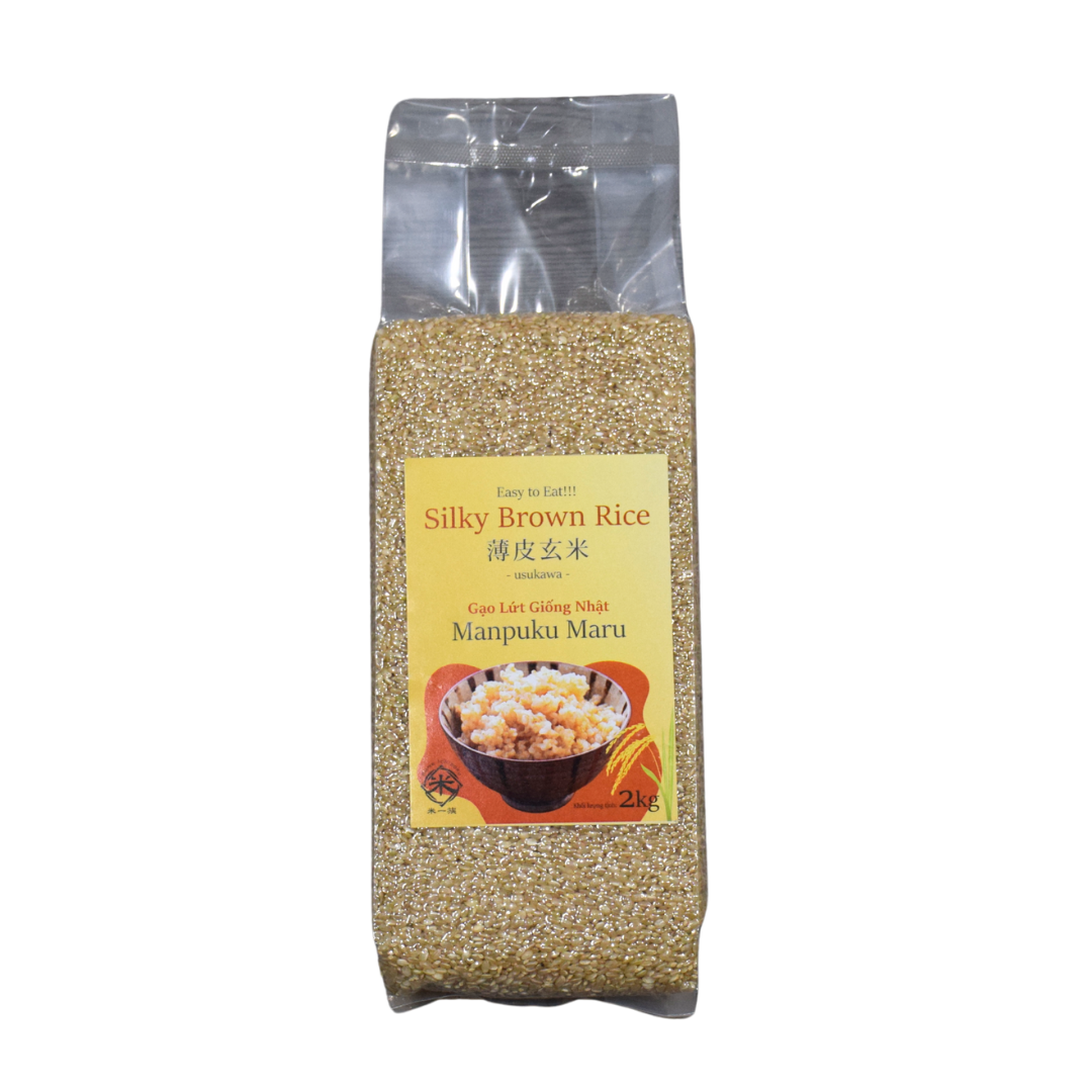 GẠO LỨT MỀM GIỐNG NHẬT MANPUKU MARU - LỨT SILKY - KOME ICHIZOKU