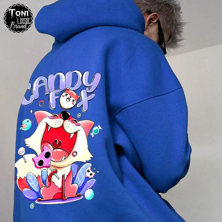 ÁO HOODIE Local Brand Unisex Candy Fox nỉ bông dày nam nữ Unisex