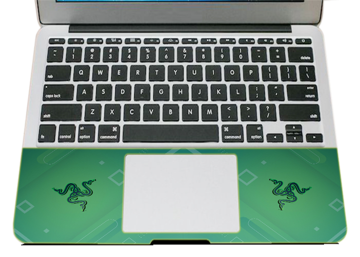 Miếng Dán Trang Trí Mặt Ngoài + Lót Tay Laptop Logo LTLG - 303
