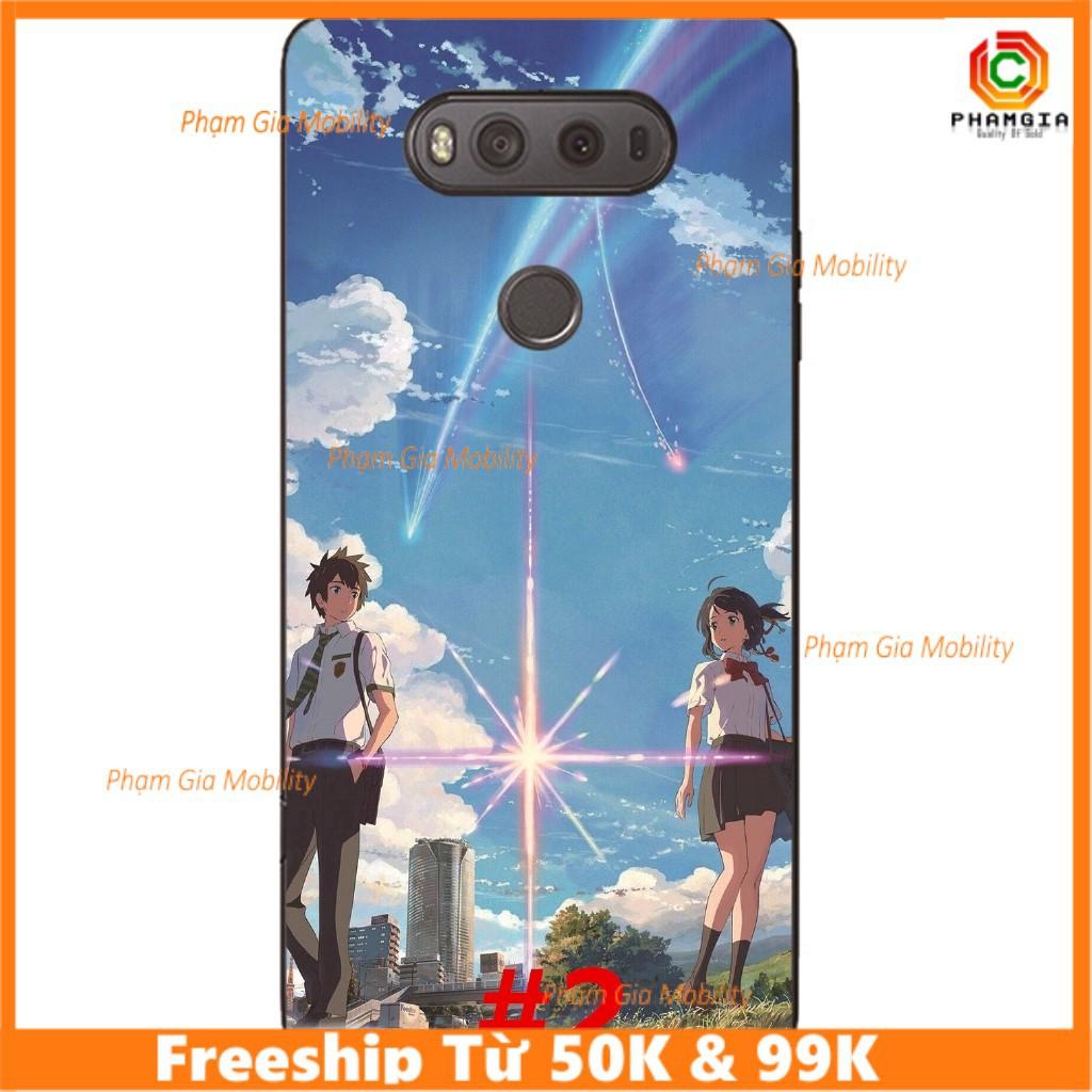Ốp lưng điện thoại bằng TPU mềm hình hoạt hình Anime dành cho LG V40 V30 V20 V10