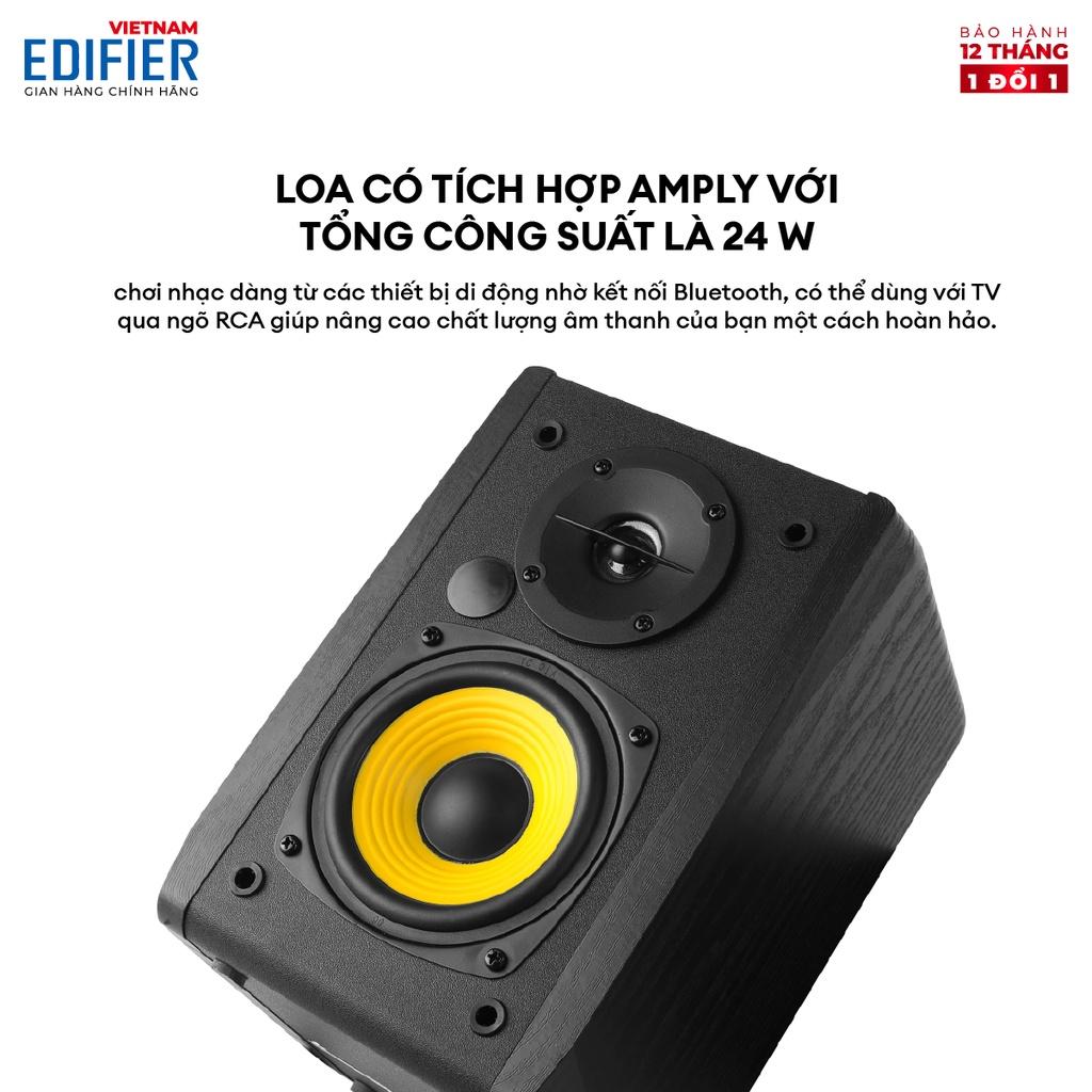 Bộ loa Bluetooth 2.0 EDIFIER R1010BT - Kết nối hai thiết bị Bluetooth - Bluetooth đa điểm - Gỗ cổ điển - Hàng Chính Hãng - Bảo Hành 12 Tháng