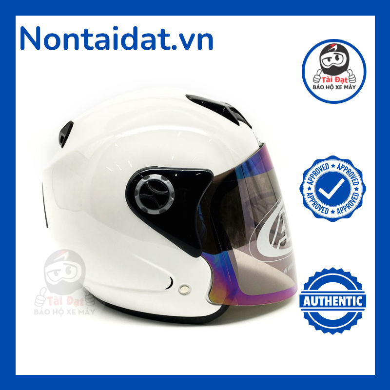 Nón bảo hiểm 3/4 Thái Lan AVEX SCORPION VER 2 có kính