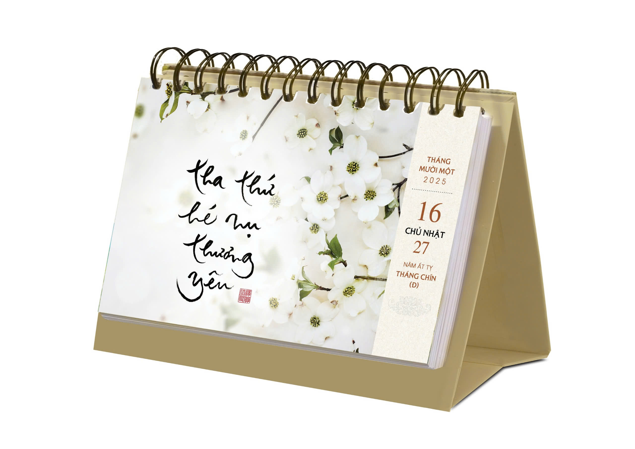 LỊCH BÀN ẤT TỴ 2025: VỀ NÂNG SỰ SỐNG TRÊN TAY – Thích Nhất Hạnh – Phanbook