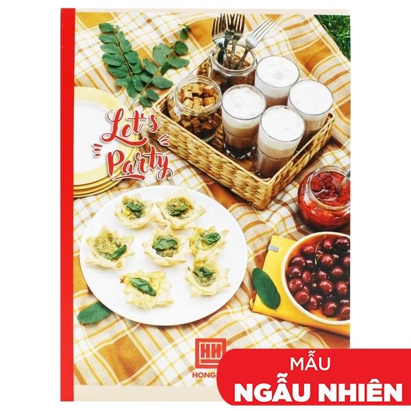 Vở Let's Party - 4 Ly Ngang 200 Trang ĐL 58g/m2 - Hồng Hà 0755