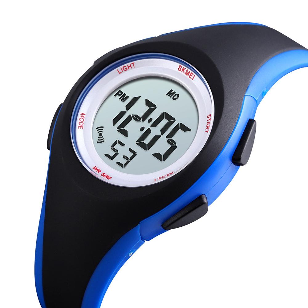 Đồng hồ thể thao trẻ em SKMEI 1459 kỹ thuật số không thấm nước - Màu hồng