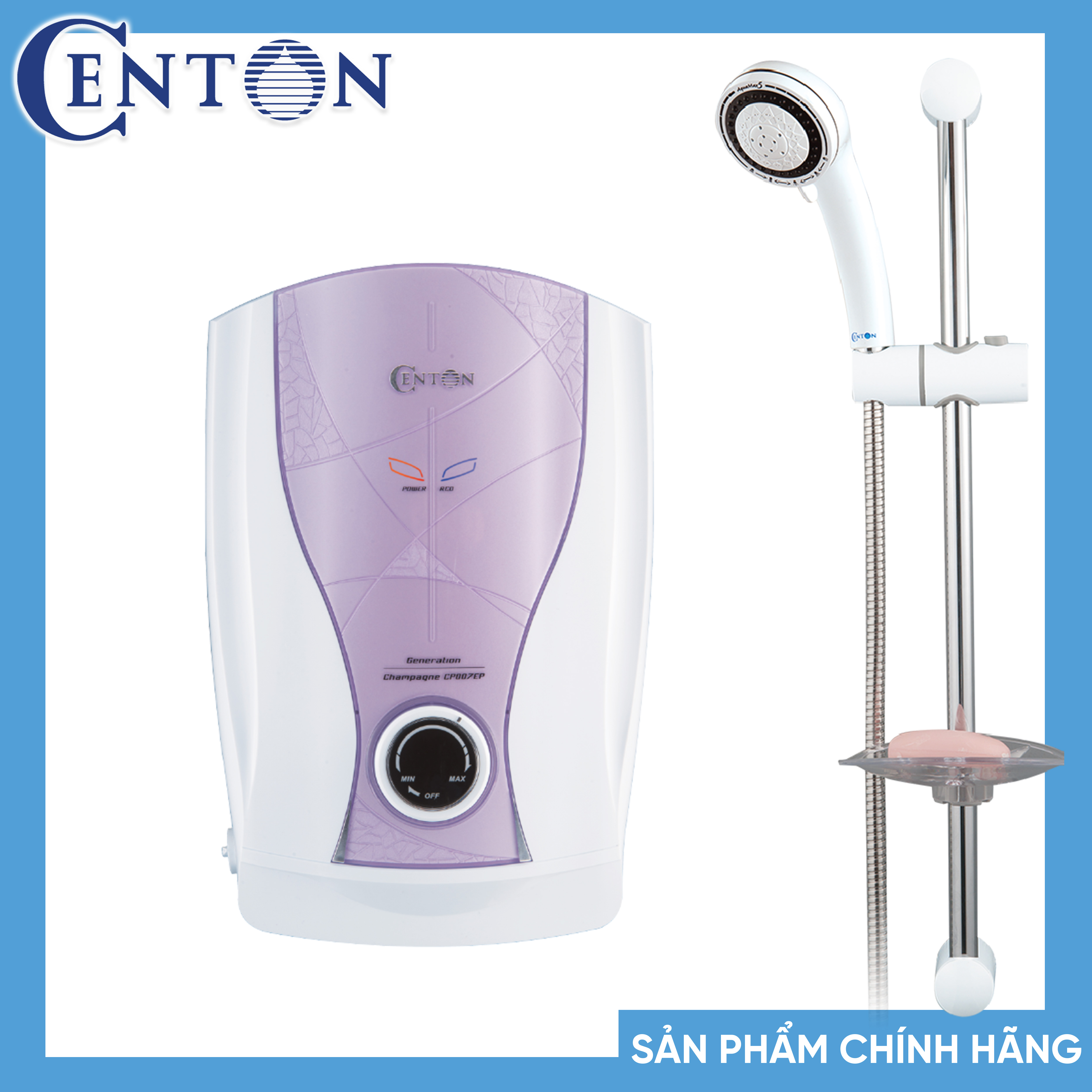 Máy Nước Nóng Centon CP007E/EP 4.5kW - Hàng chính hãng