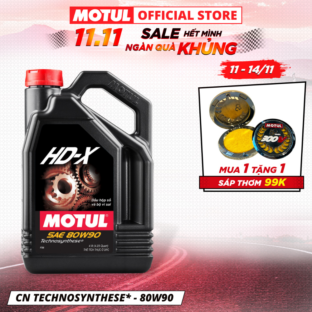 Dầu hợp số sàn xe ô tô MOTUL HDX 80W90 4L