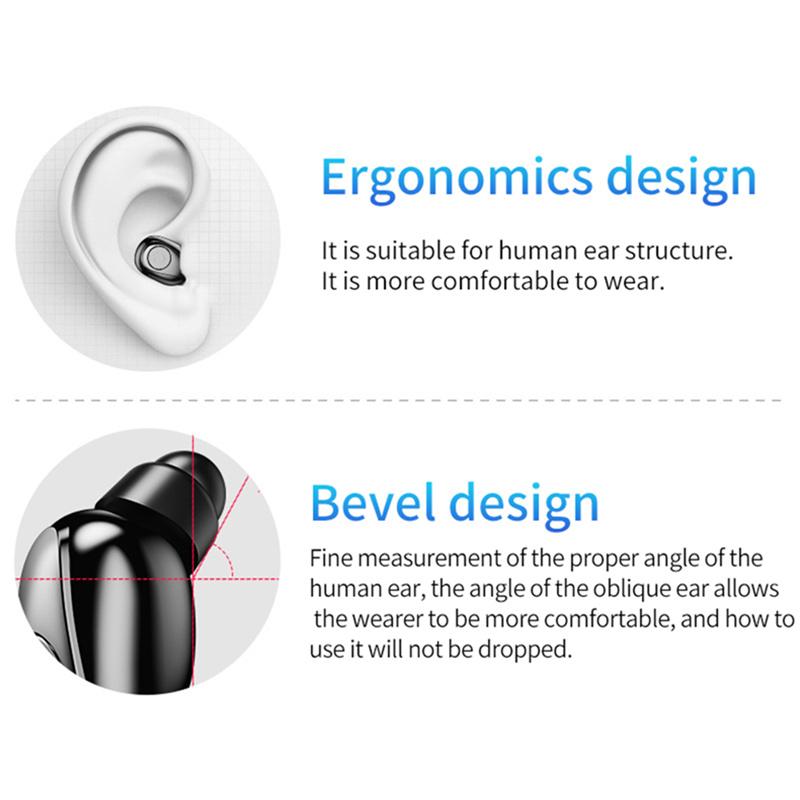 Mới F9 TWS Bluetooth Không Dây Tai Nghe 9D Stereo Thể Thao Chống Thấm Nước Tai Nghe Nhét Tai Tai Nghe Có Micro