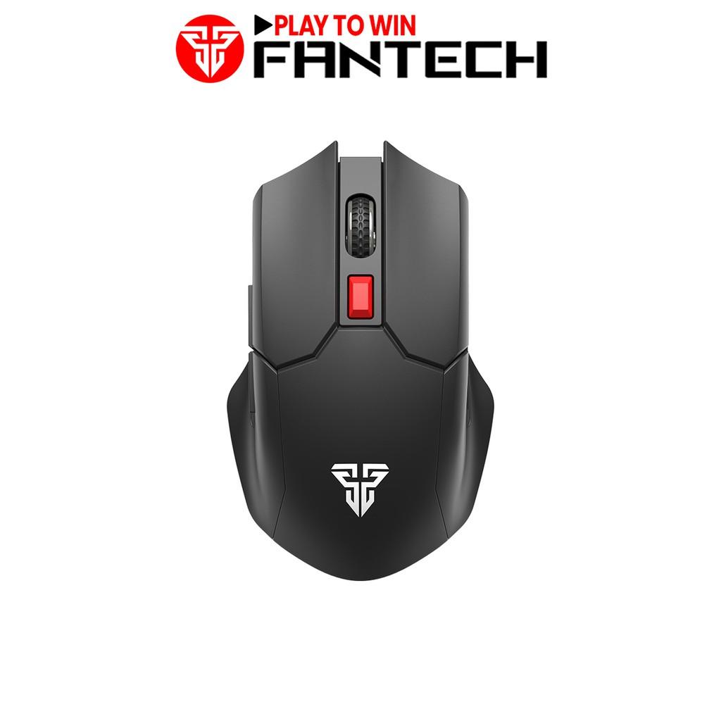 Chuột Gaming Không Dây Fantech WG11 CRUISER 2400DPI PIXART 3212 6 Phím Macro Dùng Pin AA - hàng chính hãng