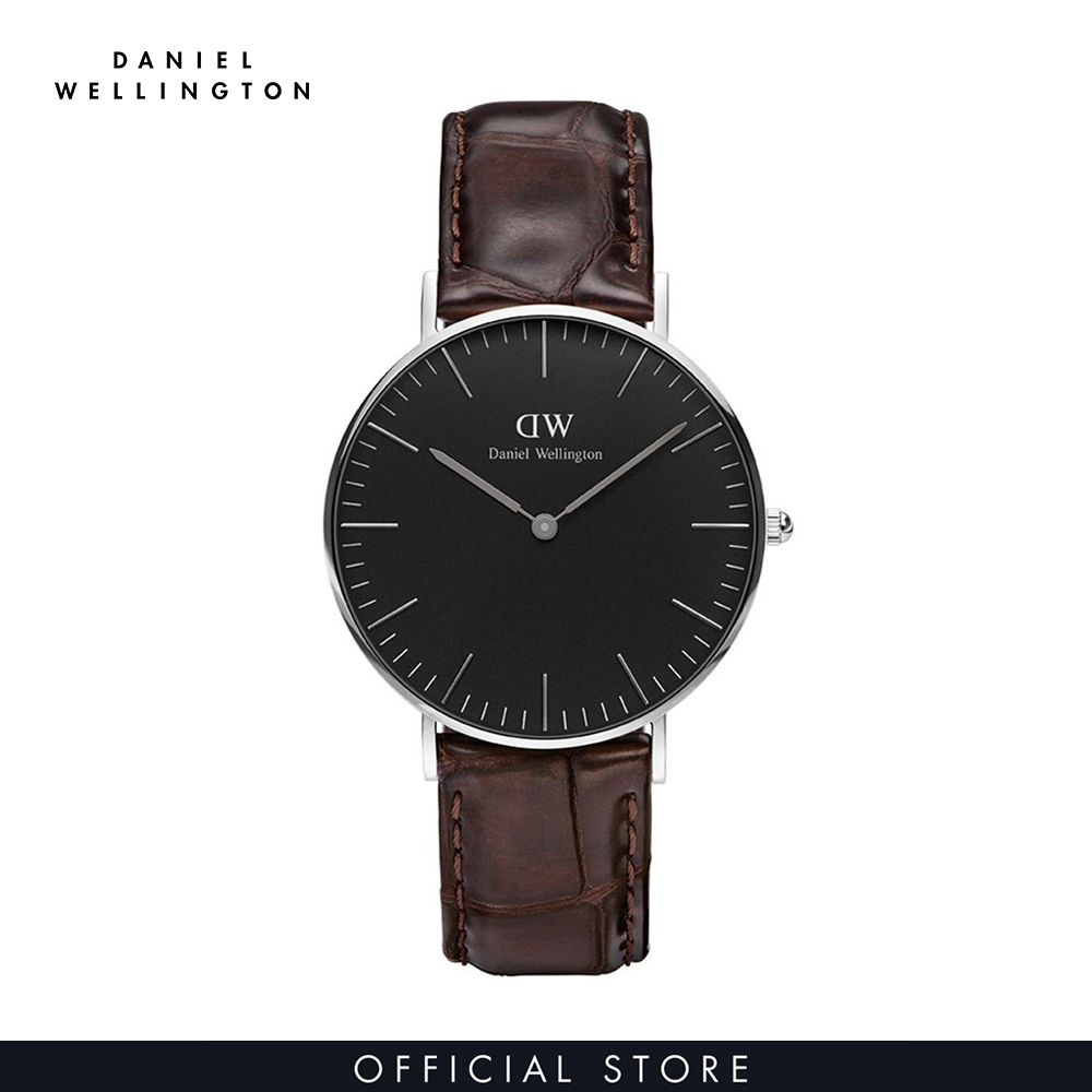 Đồng hồ Nam, Nữ Daniel Wellington dây da - Classic York 36mm DW00100146