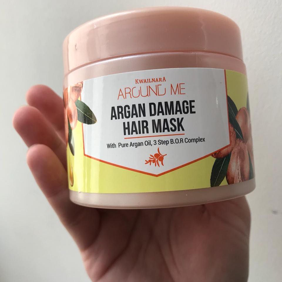 Hấp ủ tóc tinh chất Argan Around Me Damage Hair Mask Hàn Quốc 300g + Móc khóa