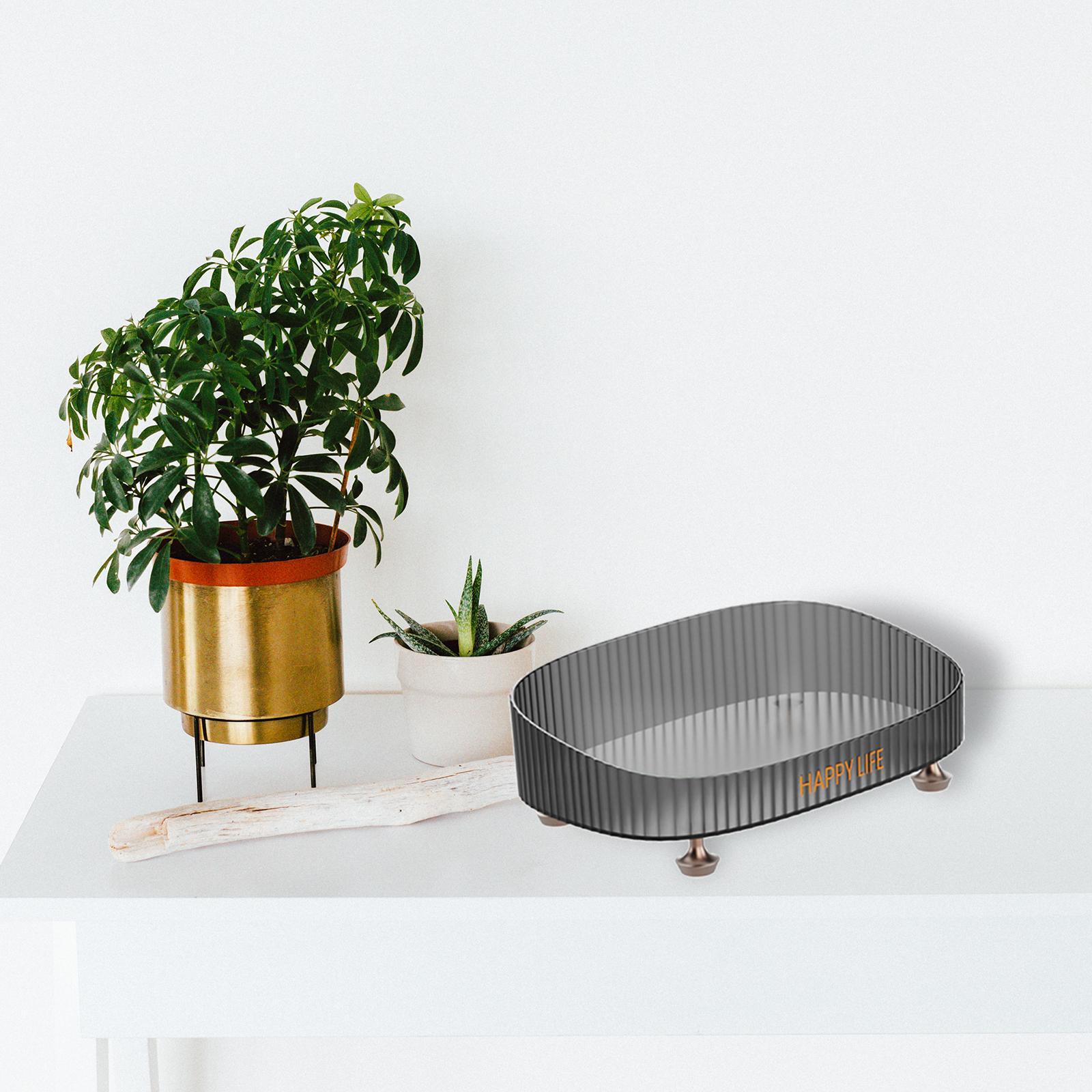 Vanity Tray Decorative Box Jewelry Trinket Display Storage Organizer