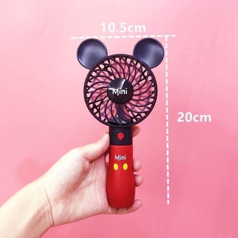 Quạt mini cầm tay Mickey cute